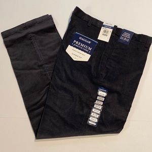 Haggar SZ 36 x 32 Dusk Corduroy Comfort Stretch Cord Pants New
